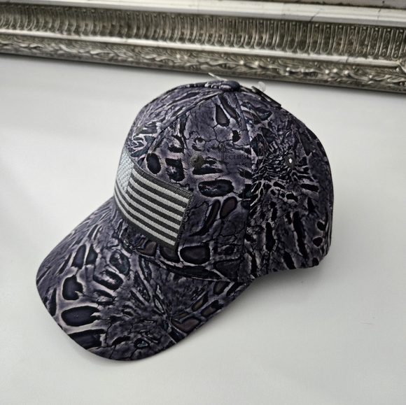 PUGS Gear American Flag Camo Tactical Cap. One Size. New. - Picture 2 of 5